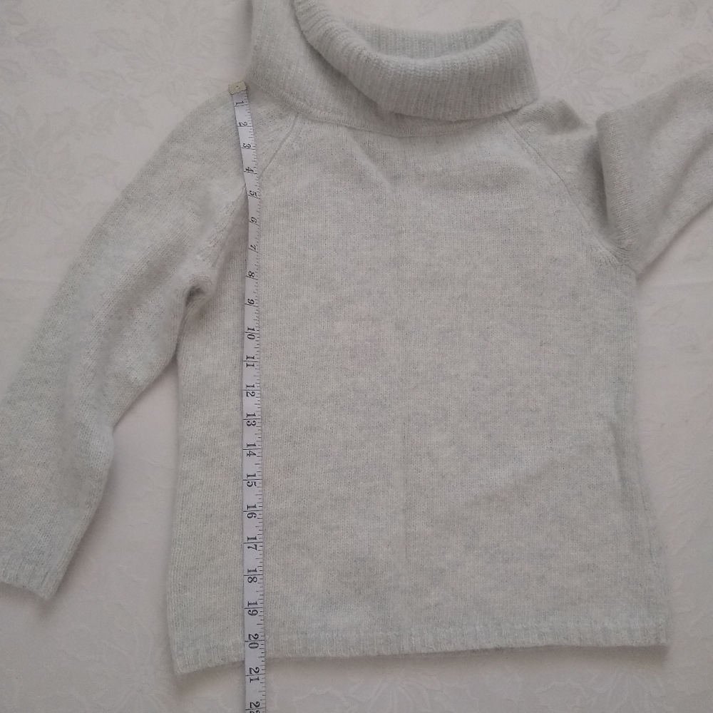 Angora wool rabbit hair sweater - Picture 4 of 7